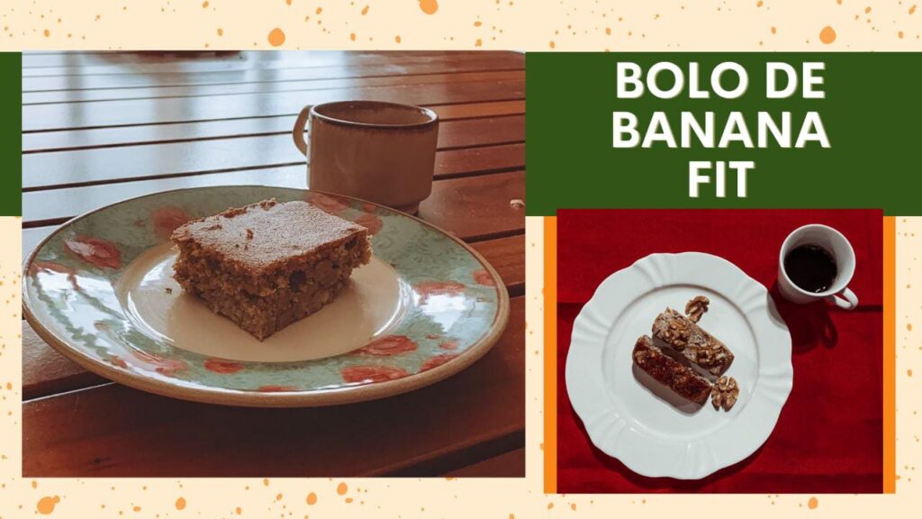 Bolo fit de banana
